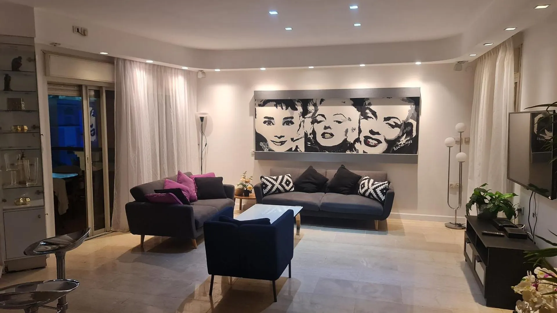 Palmore Top Luxury Penthause With Juccuzi First Line Of The Seaside Apartment Eilat